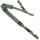 S2Delta Pig Tail Rifle Sling, Fast Adjustment, Green, MRS2P-USA-GRN-SLING-PIGTAIL