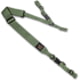 S2Delta Pig Tail Rifle Sling, Fast Adjustment, Green, MRS2P-USA-GRN-SLING-PIGTAIL