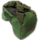 S2Delta Shooting Rest Bag, Large, Green, C-BAG-GRN