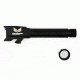 S3F Solutions Glock 43 Drop In Match Grade Barrel Threaded/ Fluted Black Nitride, Black, S3FG43T/FBN