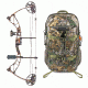 SA Sports Outdoor Gear Vulcan Compound Bow, Pkg. 17-31 in. 15-70 lbs RH, 571 W/ Vanguard Xl Hunting Backpack-Realtree Camo, 65785-KIT3