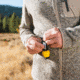 Sabre Frontiersman Bear Bell W/ Velcro Strap, Yellow - BB-01-YW