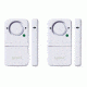 Sabre Magnetic Door / Window Alarm -2 pack, White HS-DWA2