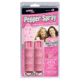 Sabre Police Strength Red Pepper Spray 2-Pack with Pink Case, Quick Release Key Ring, Pink HCNBCF04