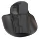 Safariland 5198 Open Top Paddle &amp; Belt Slide Holster, Colt Commander, Right Hand, STX Plain, Black, 5198-51-411