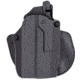 Safariland SOLIS12835A0C3412 Solis ALS OWB Black Fits Glock 19 Left Hand