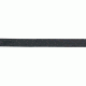 Safariland 030 Buckleless Lined Web Underbelt, Hook/Loop, 1.5in Wide, Plain Black, Size - 36 in