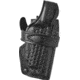 Safariland 070 LV3 Mid Ride Duty Holster, Basket Black, Right Hand - S&amp;W 4006 w/Rails