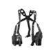 Safariland 1051 ALS Shoulder Holster w/Dual Mag Pouch, Glock 20 10mm 4.6in., Glock 21 .45 cal., STX Plain Black, Right Hand, 1051-383-61