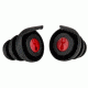 Safariland 1218591 In-Ear Impluse Hearing Protection Earplugs 33 DB Black/Red