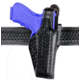 Safariland 200 ''Top Gun'' Mid-Ride, Level I Retention Holster - Plain Black, Right Hand 200-67-161