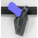 Safariland 2005 ''Top Gun'' Low-Ride, Level I Retention Holster - Plain Black, Left Hand 2005-21-162