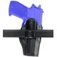 Safariland 27 Inside-the-Waistband Concealment Holster, Left Hand, Plain, Black, 27-01-62