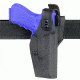 Safariland 284 Mid-Ride, STX TACTICAL Level I Retention Holster - STX TAC Black, Left Hand 284-383-132