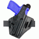 Safariland 328 Belt Holster, Pancake Style - Plain Black, Left Hand 328-20-62