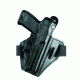 Safariland 328 Belt Holster, Pancake Style - Plain Black, Left Hand 328-93-62