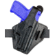 Safariland 328 Belt Holster, Pancake Style - Plain Black, Left Hand 328-93-62