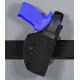 Safariland 4072 Heavy Duty ''Hi-Ride'' Holster - Plain Black, Left Hand 4072-383-42