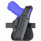 Safariland 518 Paddle Holster - Plain Black, Left Hand 518-23-62