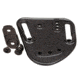 Safariland 5198 Open Top Paddle &amp; Belt Slide Holster w/Detent, Springfield XDS Compact 45, STX Plain Black, Right Hand, 5198-45-411