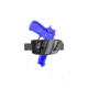 Safariland 527 Belt Slide Open Top/Open Bottom , S&amp;W 4006, STX Plain Black, Left Hand, 527-140-62