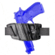 Safariland 527 Pancake Holster - Plain Black, Left Hand 527-18-62