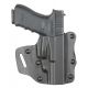 Safariland 547 PRD Belt Slide Concealment Holster, Smith &amp; Wesson M&amp;P 40 Compact/Smith &amp; Wesson M&amp;P 9 Compact, Left Hand, Plain, Black, 547-319-412