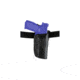 Safariland 567 Custom Fit Belt Slide , Sig SauerP229R DASA, Plain Black, Right Hand, 2.0in. Belt Loop, with Rails, 567-744-411-50