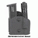 Safariland 574 Magazine Holder and Light Pouch,Paddle,Colt 1911 STX Tactical Black,Right Hand, Black 574-53-131