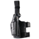 Safariland 6004 SLS Tactical Holster w/Dbl Leg Straps, H&amp;K .45 Cocked &amp; Locked w/SF X200/X300 4.53in., STX Tactical, Black, Right Hand, 6004-3930-121