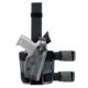 Safariland 6004 SLS Tactical Holster w/Dbl Leg Straps, H&amp;K Compact with TLR-3 Light, STX Tactical, Black, Right Hand, 6004-49316-121