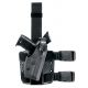 Safariland 6004 SLS Tactical Holster, Right Hand, Black, 6004-53-121-S
