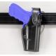 Open Box, Dealer Demo, Safariland 6280 SLS Level II Retention Mid-Ride Duty Holster, SIG Sauer P229R, Left Hand, STX Hi Gloss, Black, 6280-77421-92