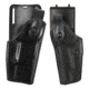 Safariland 6285 1.50" Belt Drop, Level II Retention Holster - Nylon-Look, Right Hand 6285-53-261, Black, Nylon-Look