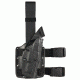 Safariland Model 6354 ALS Tactical Thigh Holster, Glock 17 Gen 5, SureFire X300U, Right, STX Tactical, Black, 6354-8325-131-MS19