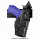 Safariland 6360 ALS/SLS Mid-Ride LVL III  Holster, SA XD 4in .45 ACP, Right, Tactical, Black, 6360-148-131