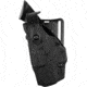 Safariland 6360 ALS/SLS Mid-Ride Level III Retention Duty Holster w/ Plain &amp; Tactical Finish, Smith &amp; Wesson M&amp;P 9/Smith &amp; Wesson M&amp;P 40, Right Hand, STX Plain, Black, 6360-2192-411-S
