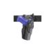 Safariland 6360 Level III Retention ALS/SLS Duty Mid-Ride Holster, SIG Sauer P226/SIG Sauer P220, Right Hand, STX Hi Gloss, Black, 6360-77-91