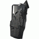 Safariland 6365 ALS SLS Low Ride LVL III Holster, S&amp;W SW99/Walther P99, Right, Basketweave, Black, 6365-84-481