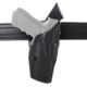 Safariland 6390 ALS Mid-Ride Level I Retention Smith &amp; Wesson Duty Holster, S&amp;W M&amp;P 9mm, .40 4.25in., STX Tactical, Black, Right Hand, 2.0in Belt Loop, 6390-219-131-2