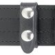 Safariland 65 Belt Keeper, 2 Snap 0.75in.W, Pack Of 4, Basket Weave Black W/ Black Plastic Snap, 1.75in. Belt 65-4-4PBL