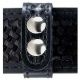 Safariland 65 Keeper B/W Black, 4 Pkc BL 65-4-4BL