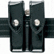 Safariland 72 Mag/Cuff Pouch, Top Flap - Hi Gloss Black, Ambidextrous 72-83-9