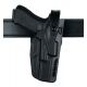 Safariland 7282 7TS SLS Hi-Ride Level-II Retention Duty Holster, Taurus PT100, Plain Black, Right Hand, 7282-175-411