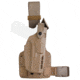Safariland 7304-SP10 7TS ALS/SLS Single Strap Tactical Holster, Left Hand, FDE, 7304-450-552-SP10