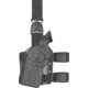 Safariland 7305RDS 7TS ALS/SLS Tactical Holster w/Quick-Release Leg Strap, Glock 17 MOS w/ TLR-1, TLR-1HL, X200, X300, X300U Surefire X300U/V, Right Hand, STX Plain Black, 8325, 7305RDS-8325-411