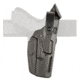 Safariland 7360 7TS ALS/SLS Mid-Ride Level III Glock Duty Holster, Glock 1722 PLN BK RH, 7360-83-411