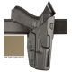 Safariland 7390 7TS ALS Mid Ride Duty Holsters, Smith & Wesson M&P 9 4.25in/Smith & Wesson M&P 40 4.25in, Right Hand, STX, Flat Dark Earth, 7390-219-551