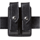 Safariland 77 Double Handgun Magazine Pouch - Plain Black, Ambidextrous 77-210-2HS