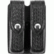 Safariland 77 Double Handgun Magazine Pouch - Basket Black, Ambidextrous - Fits Glock 20/21 &amp; Similar